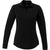 Trimark Women's Black Mori Long Sleeve Polo