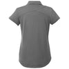 Elevate Women's Steel Grey Amos Eco Short Sleeve Polo