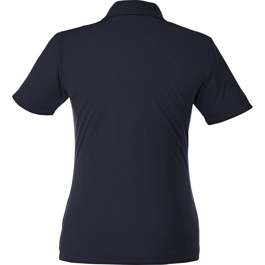 Elevate Women's Navy Dade Short Sleeve Polo