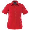 Elevate Women's Team Red Stirling Short Sleeve Shirt