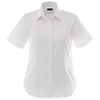 Elevate Women's White Stirling Short Sleeve Shirt