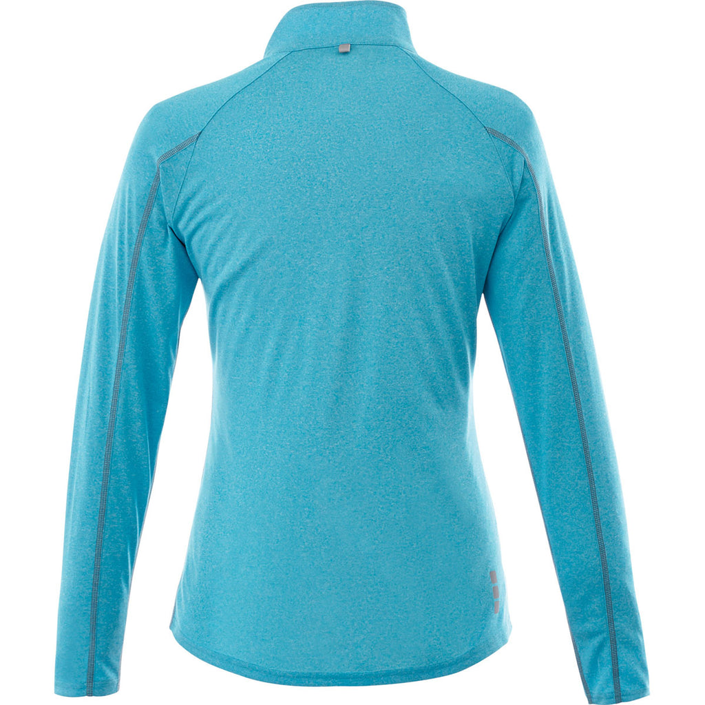 Elevate Women's Aspen Heather Taza Knit Quarter Zip