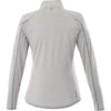 Elevate Women's Silver Heather Taza Knit Quarter Zip