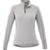 Elevate Women's Silver Heather Taza Knit Quarter Zip