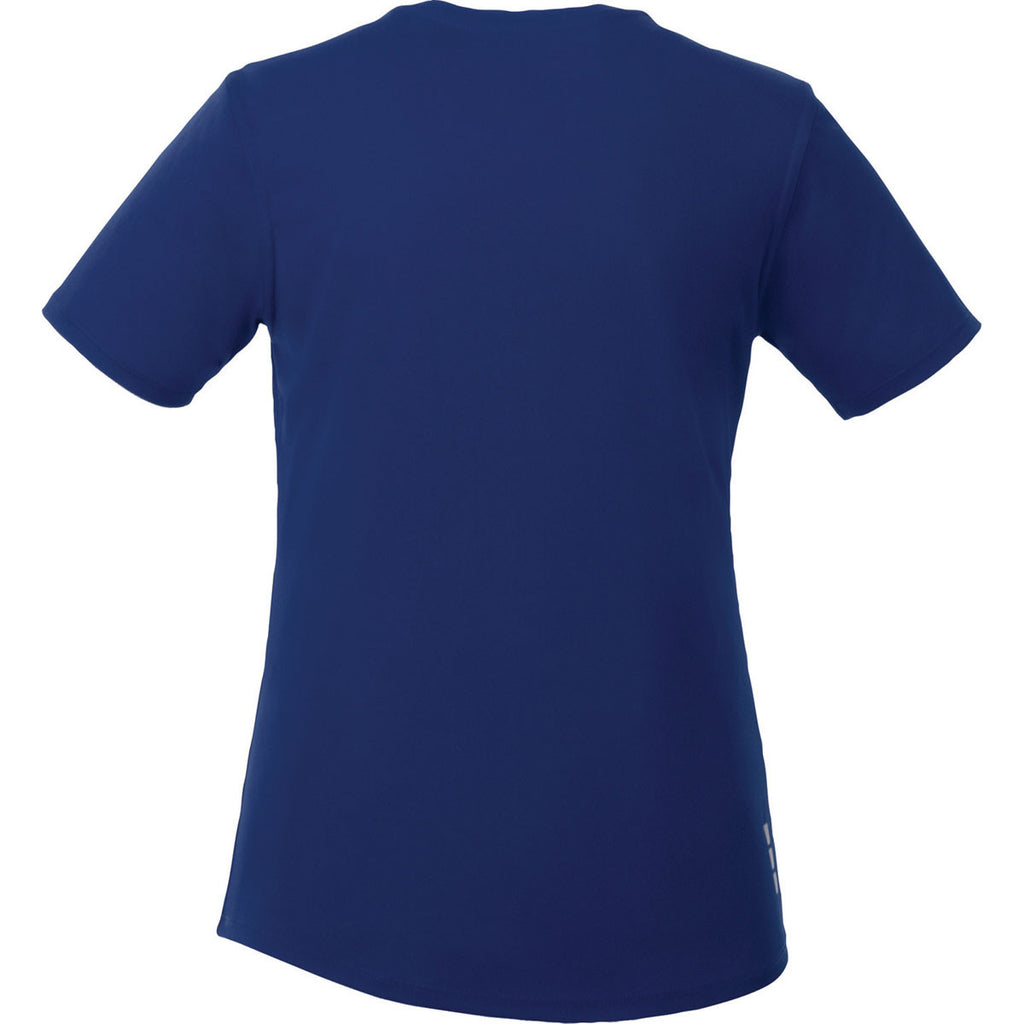 Elevate Women's Navy Omi Short Sleeve Tech T-Shirt