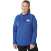 Trimark Women's New Royal Evans Eco Knit Performance Half Zip