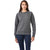 Elevate Women's Heather Dark Charcoal Krueger Fleece Crew