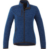 Elevate Women's Metro Blue Heather Tremblant Knit Jacket