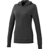 Elevate Women's Heather Dark Charcoal Howson Knit Hoodie