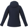 Elevate Women's Navy Bryce Insulated Softshell Jacket