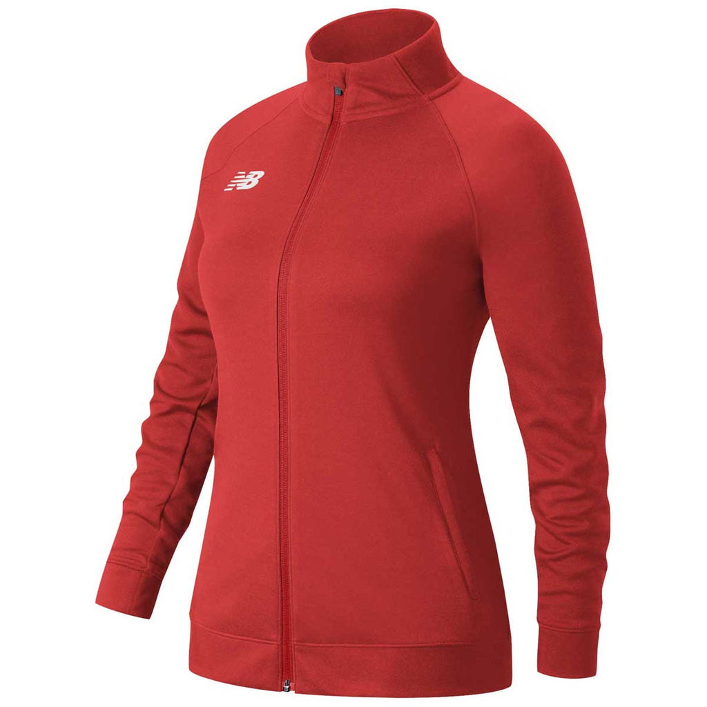 New Balance Women's Team Red Knit Training Jacket