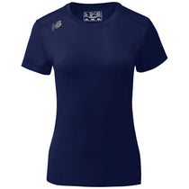 New Balance Women's Team Navy Short Sleeve Tech Tee
