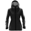 Stormtech Women's Black Ozone Hooded Shell