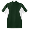 Sport-Tek Men's Forest Green/ White Tall Side Blocked Micropique Sport-Wick Polo