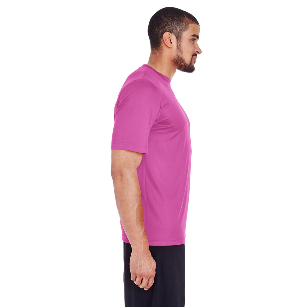 Team 365 Men's Sport Charity Pink Zone Performance T-Shirt