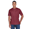 Team 365 Men's Sp Maroon Heather Zone Sonic Heather Performance T-Shirt