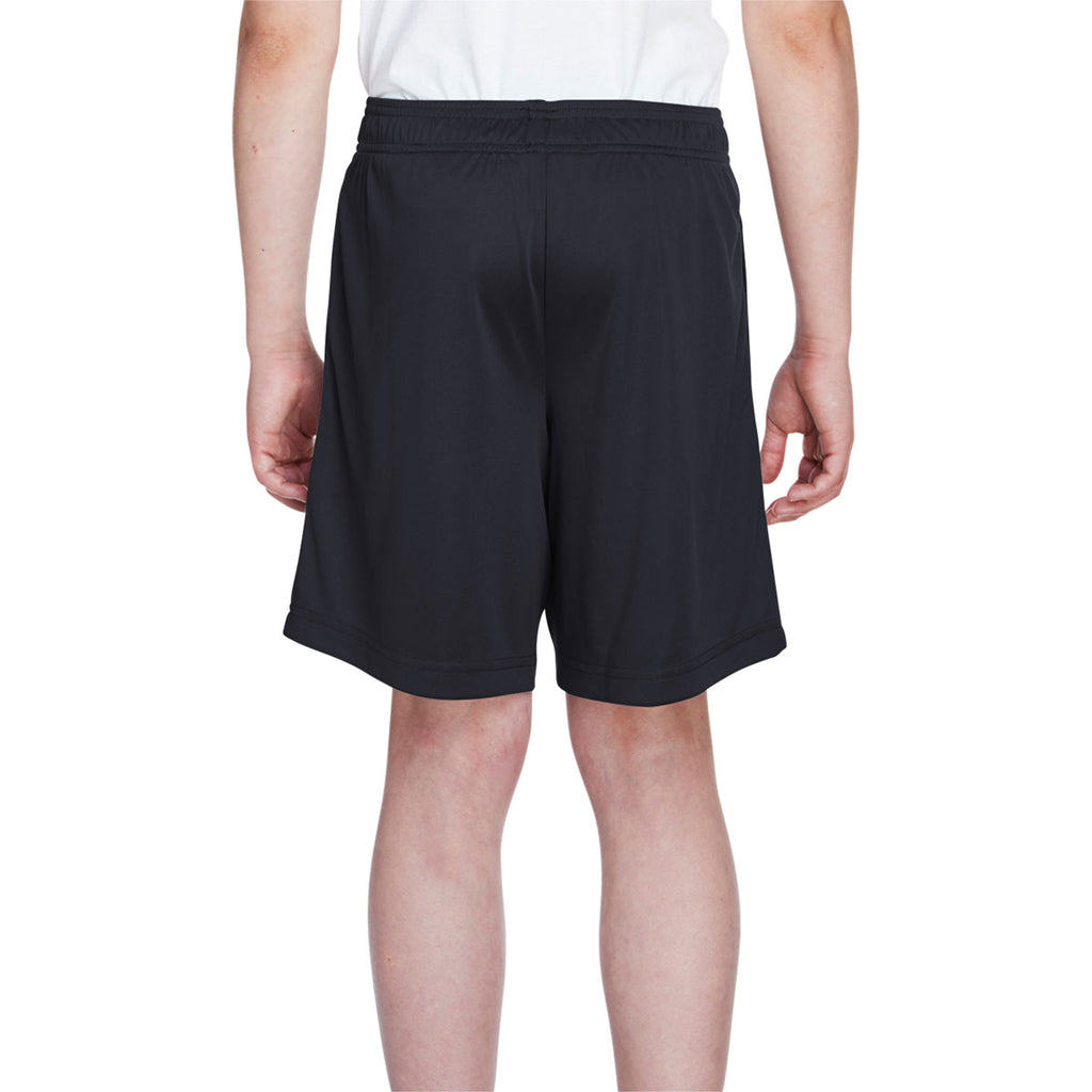 Team 365 Youth Black Zone Performance Shorts