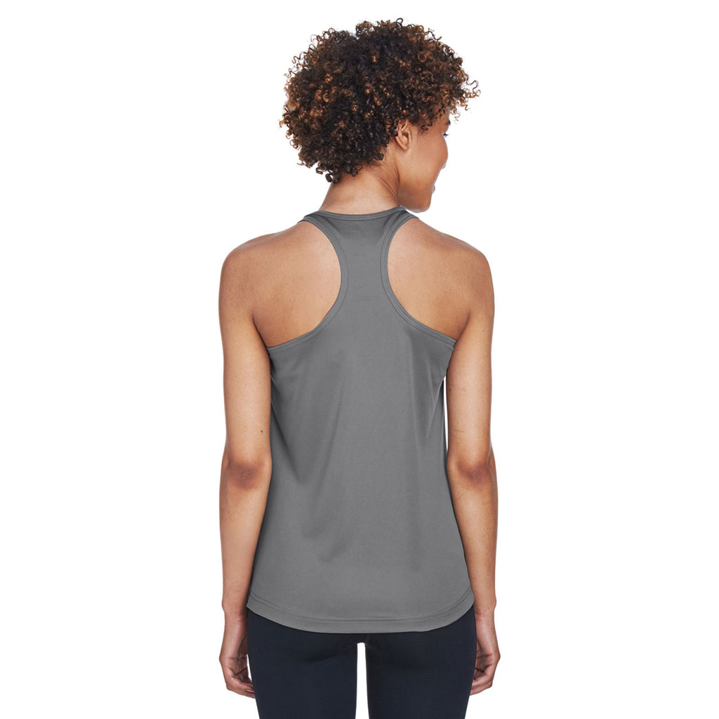 Team 365 Women's Sport Graphite Zone Performance Racerback Tank