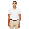 Team 365 Men's White Command Snag-Protection Polo