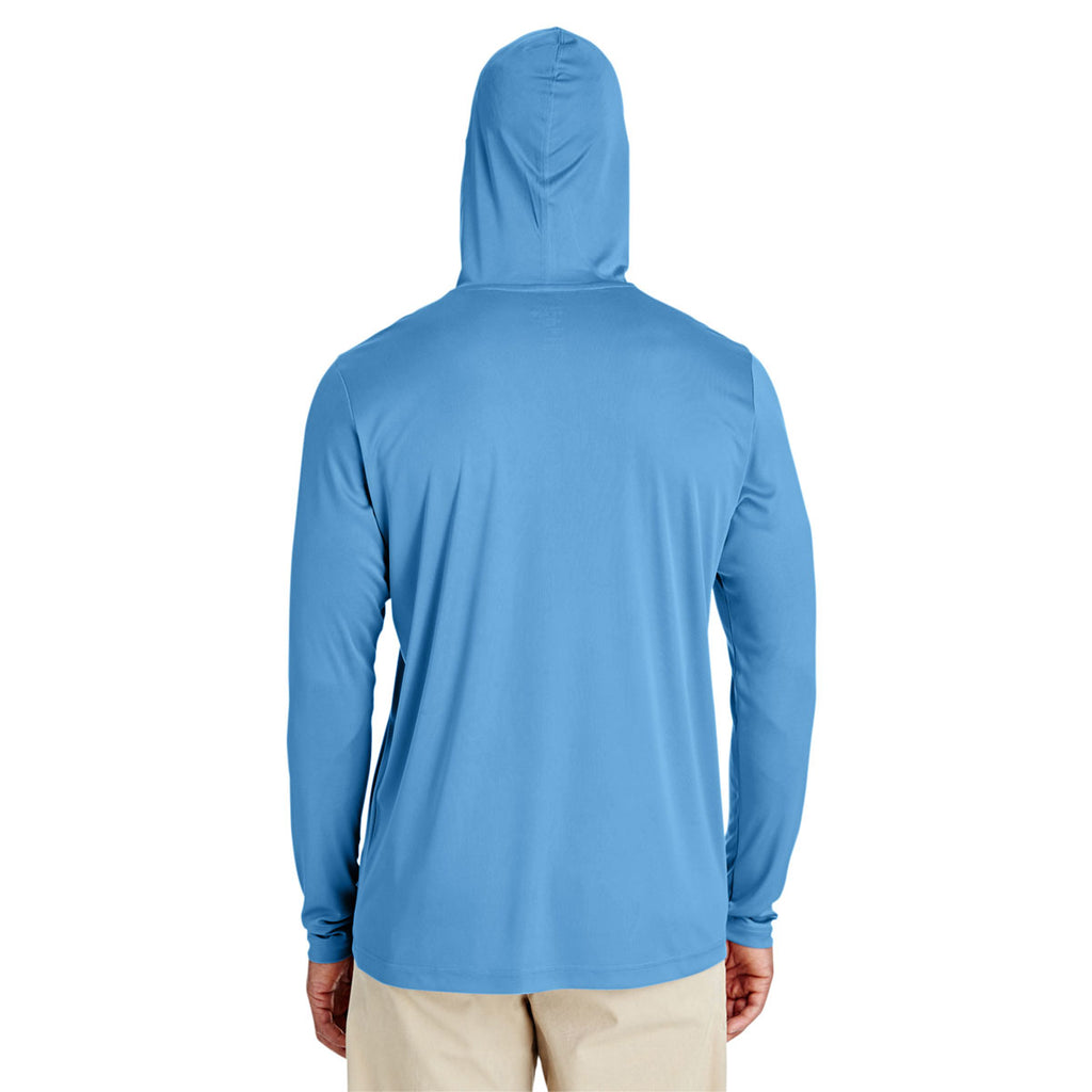 Team 365 Men's Sport Light Blue Zone Performance Hoodie