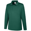 Team 365 Men's Sport Forest Zone Performance Long Sleeve Polo