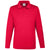 Team 365 Men's Sport Red Zone Performance Long Sleeve Polo