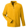 Team 365 Men's Sport Athletic Gold Campus Microfleece Jacket