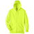 Team 365 Men's Safety Yellow Zone HydroSport Heavyweight Full-Zip Hooded Sweatshirt