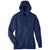 Team 365 Men's Sport Dark Navy Zone HydroSport Heavyweight Full-Zip Hooded Sweatshirt