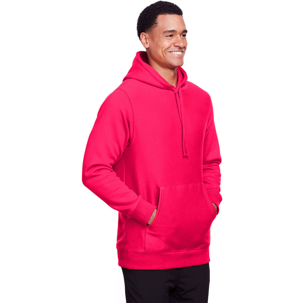 Team 365 Unisex Sport Red Zone HydroSport Heavyweight Pullover Hooded Sweatshirt