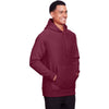 Team 365 Unisex Sport Dark Maroon Zone HydroSport Heavyweight Pullover Hooded Sweatshirt