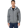 Ororo Unisex Flecking Grey Heated Fleece Hoodie