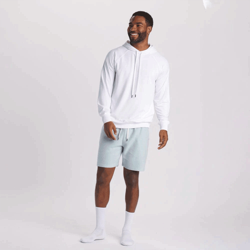 Feat Unisex White FlowTech Roam Hoodie