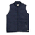 Marine Layer Men's Navy Heather Corbet Full Zip Vest