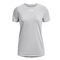 Under Armour Women's Mod Grey Light Heather Team Tech Tee