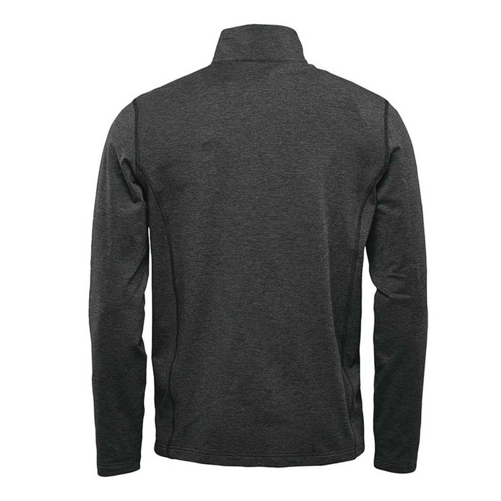 Stormtech Men's Black Heather Treeline Performance 1/4 Zip Pullover