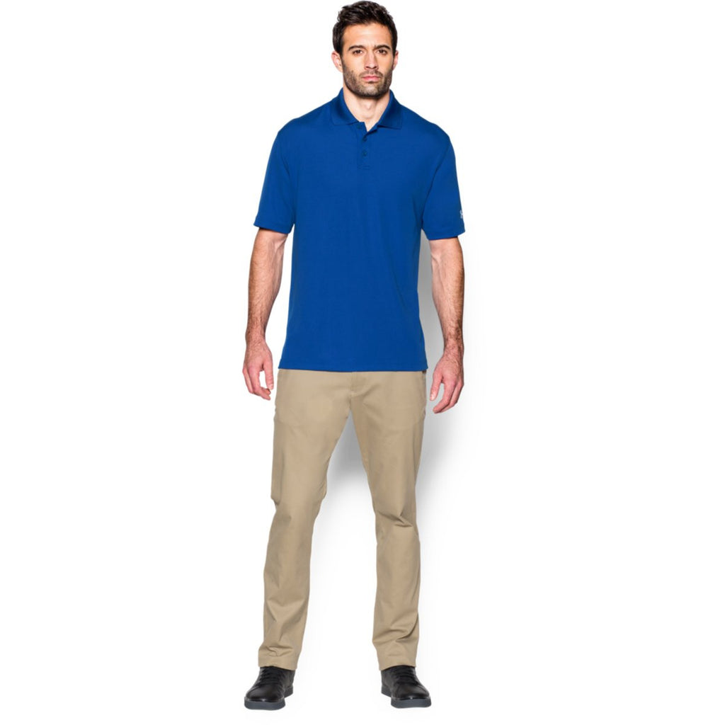 Under Armour Corporate Men's Royal Blue Performance Polo