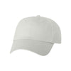 Valucap White Brushed Twill Cap