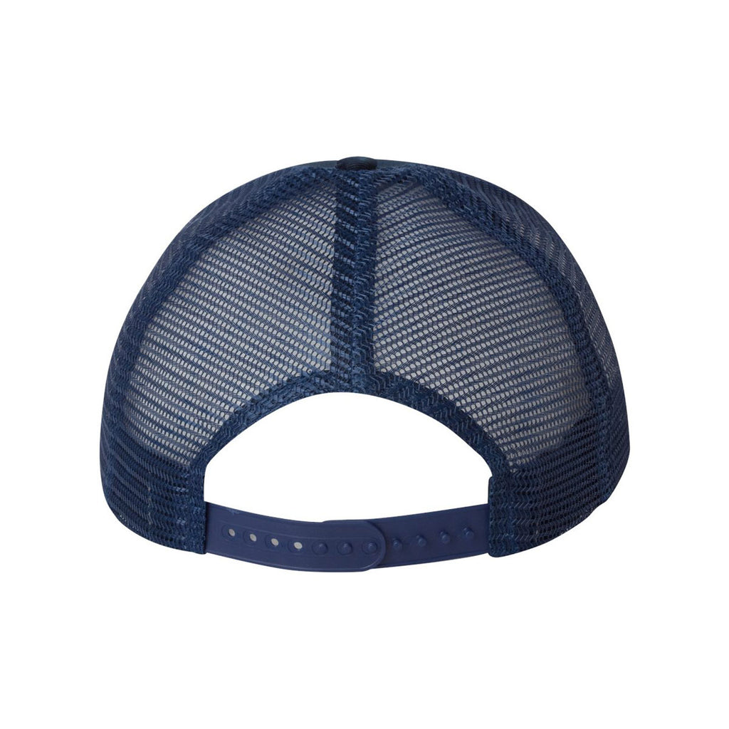 Valucap Navy Twill Trucker Cap