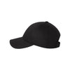 Valucap Black Poly/Cotton Twill Cap