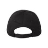 Valucap Black/Red Poly/Cotton Sandwich Twill