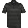 Stormtech Men's Carbon/Black Vibe Performance Polo