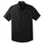 Port Authority Men's Deep Black Short Sleeve Carefree Poplin Shirt