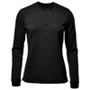 Stormtech Women's Black Ashburn Henley