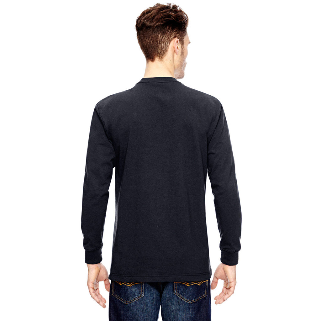 Dickies Men's Dark Navy 6.75 oz. Heavyweight Work Long-Sleeve T-Shirt