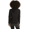 Marine Layer Women's Black/Black Signature Lined Zip Hoodie