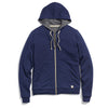 Marine Layer Women's True Navy/Asphalt Signature Lined Zip Hoodie