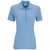 Greg Norman Women's Blue Stream X-Lite 50 Solid Woven Polo