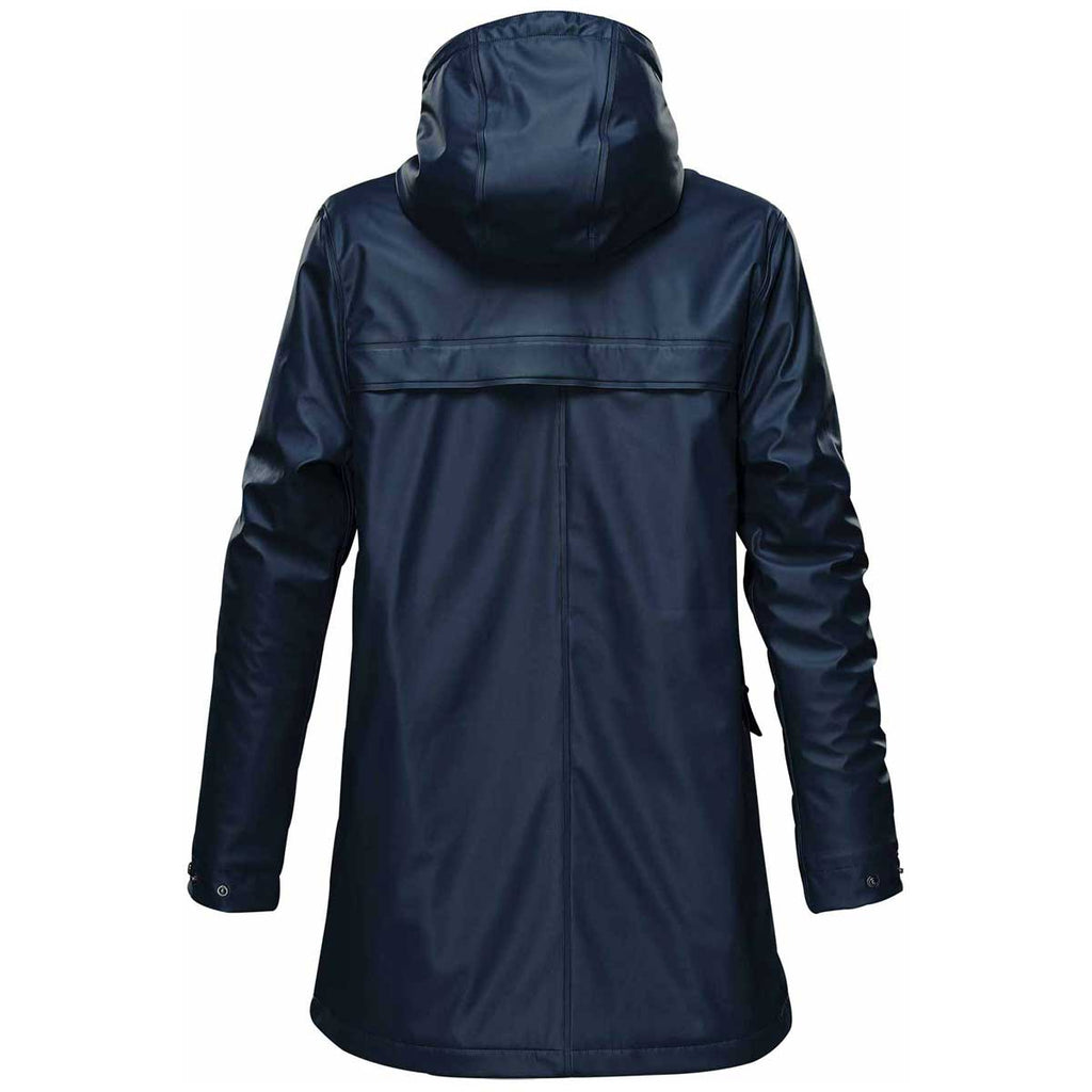 Stormtech Women's Navy Waterfall Insulated Rain Jacket