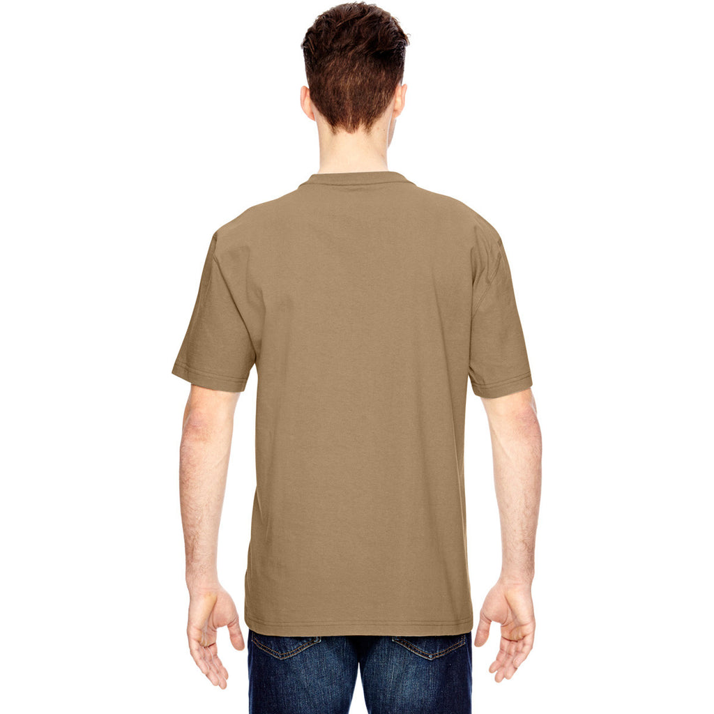 Dickies Men's Desert Sand Heavyweight Work Henley